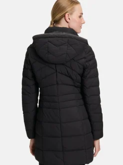 Gil Bret Jacken & Westen*Damen Steppmantel schwarz uni