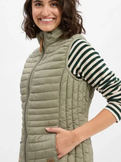 Camel Active Jacken & Westen*Damen Steppweste schilf uni