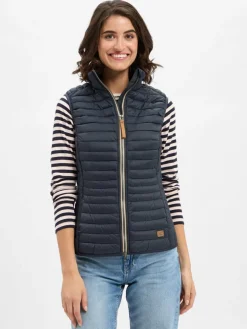 Camel Active Jacken & Westen*Damen Steppweste marine uni