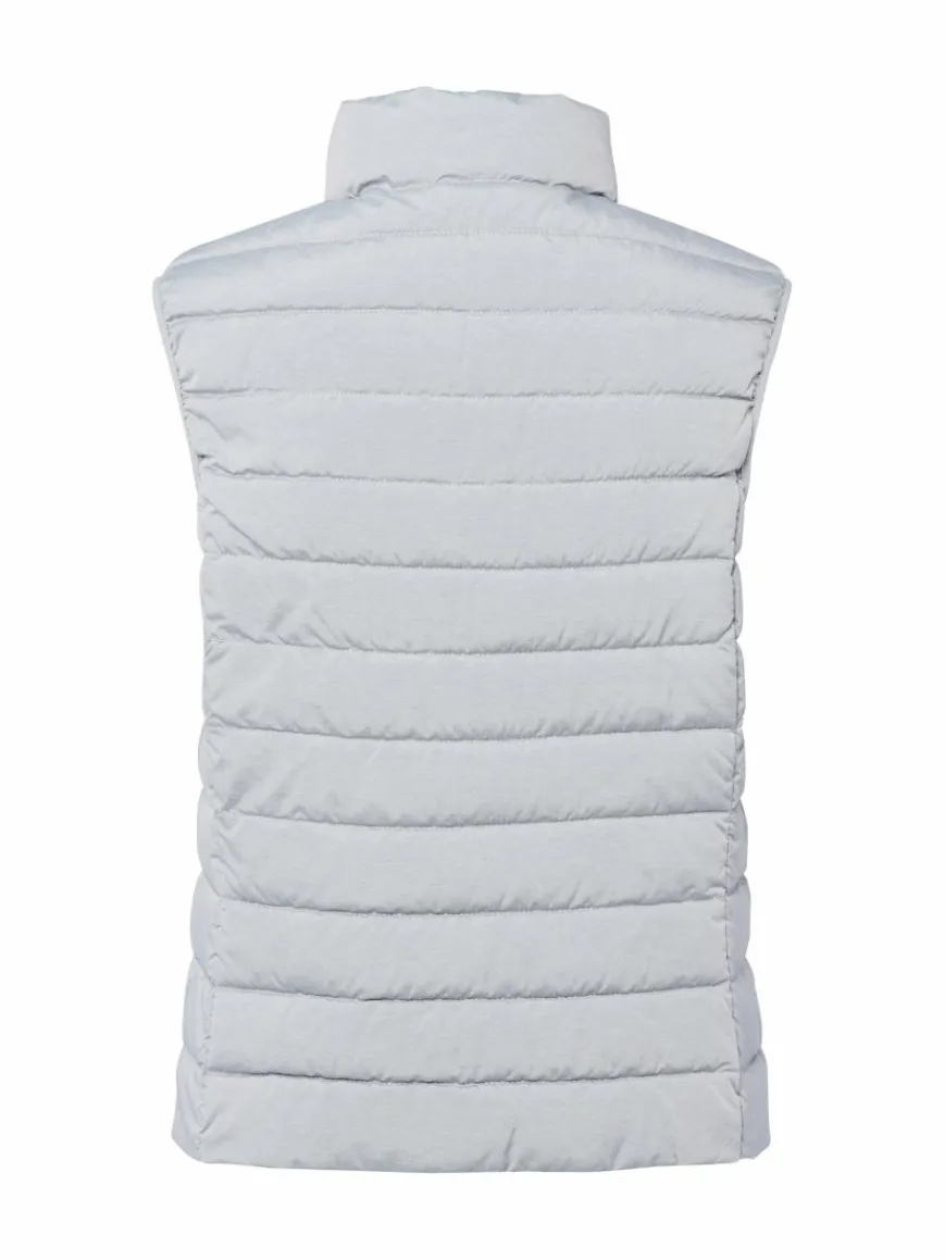 brookshire Jacken & Westen*Damen Steppweste - Romy silber meliert