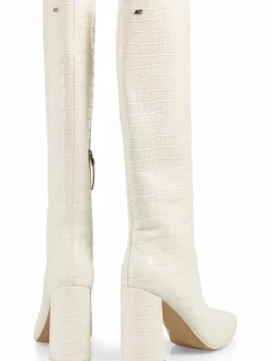 Marc Cain Stiefel*Damen Stiefel ecru strukturiert