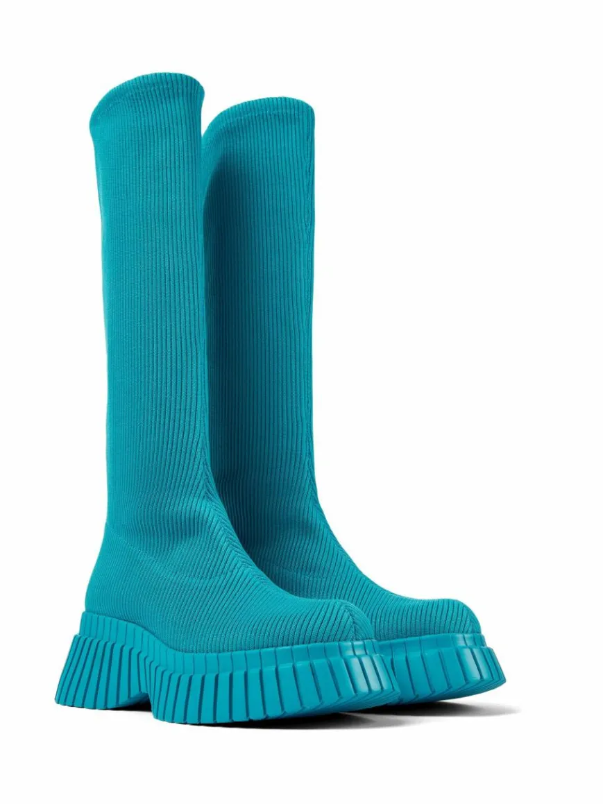 Camper Stiefel*Damen Stiefel - Bcn blau uni