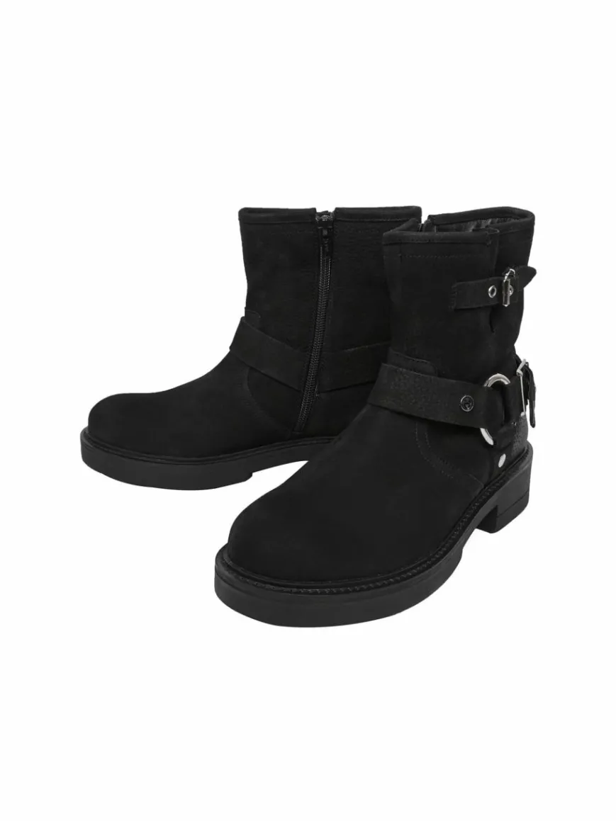 FREUDE Boots & Stiefeletten*Damen Stiefel - BILLY schwarz uni