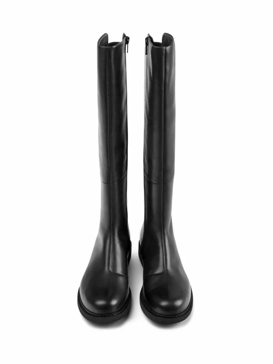 Camper Stiefel*Damen Stiefel - Neuman schwarz uni