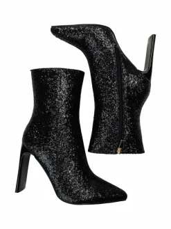 Faina Boots & Stiefeletten*Damen Stiefelette schwarz gemustert