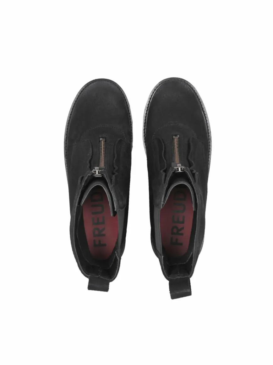 FREUDE Boots & Stiefeletten*Damen Stiefelette - BEVERLY schwarz uni