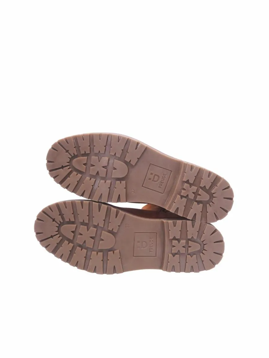 FREUDE Boots & Stiefeletten*Damen Stiefelette - BIJOU cognac uni