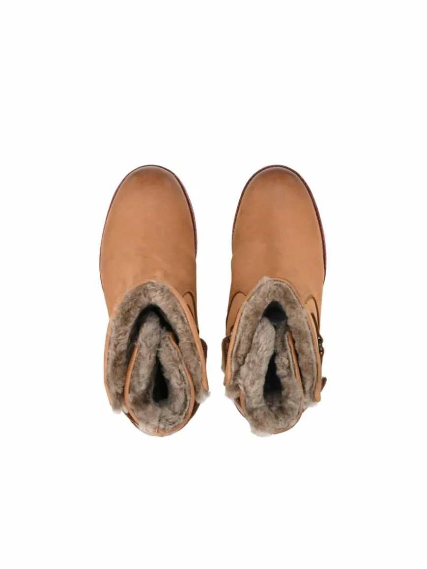 Crickit Boots & Stiefeletten*Damen Stiefelette - HILLARY cognac uni