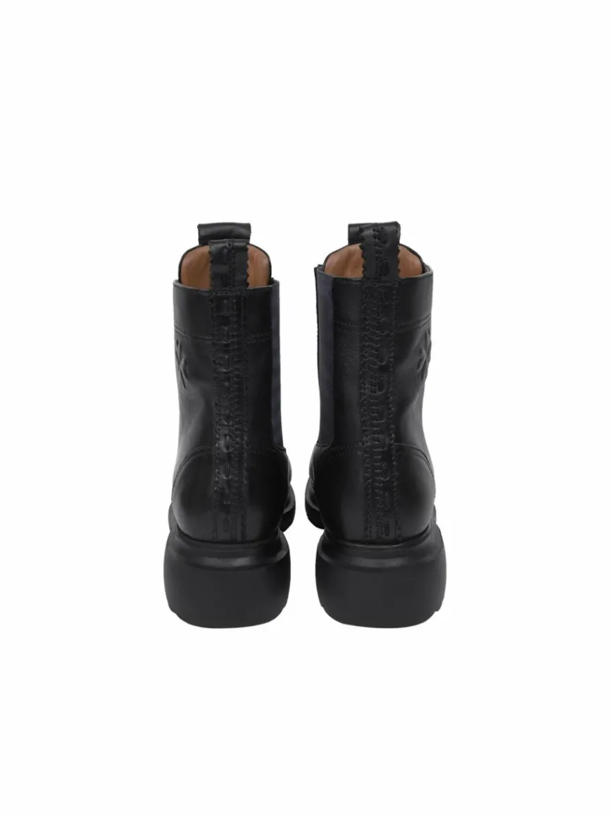 Crickit Boots & Stiefeletten*Damen Stiefelette - PRUDENZIA schwarz bedruckt