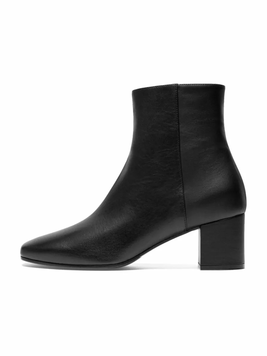 Henry Stevens Boots & Stiefeletten*Damen Stiefeletten – Audrey AB50 schwarz uni