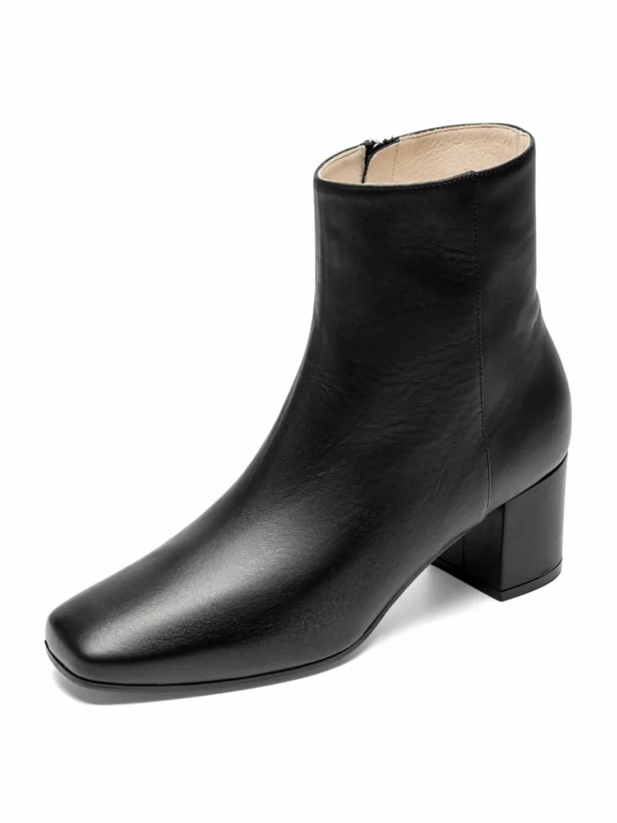 Henry Stevens Boots & Stiefeletten*Damen Stiefeletten – Audrey AB50 schwarz uni