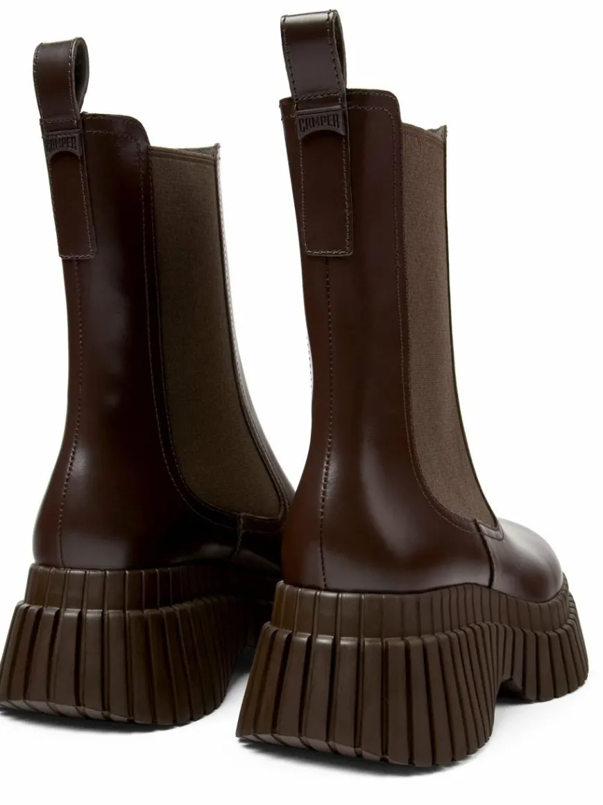 Camper Boots & Stiefeletten*Damen Stiefeletten - Bcn braun uni