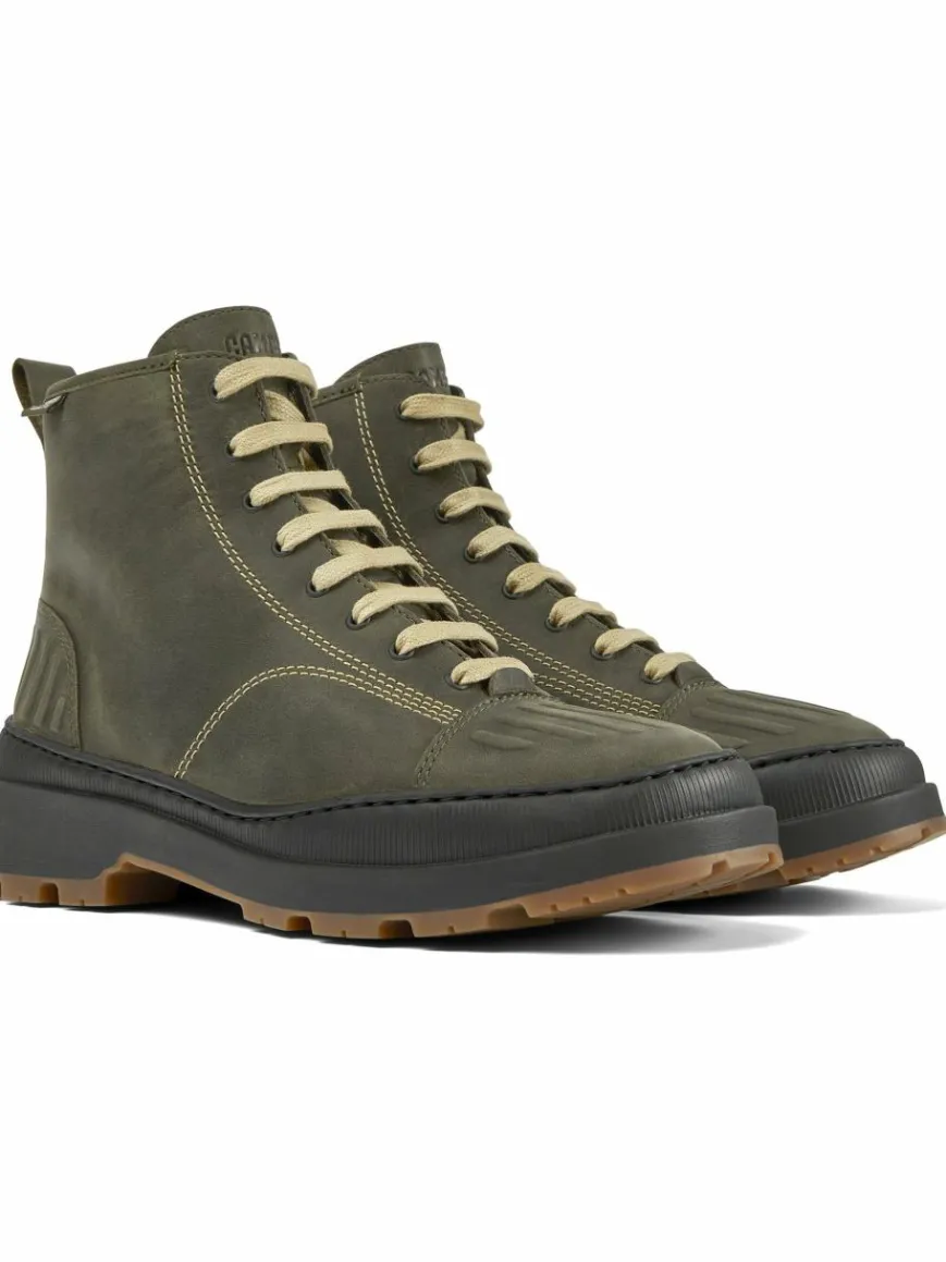 Camper Boots & Stiefeletten*Damen Stiefeletten - Brutus Trek grün uni
