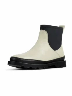 Camper Boots & Stiefeletten*Damen Stiefeletten - Brutus ecru uni