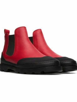 Camper Boots & Stiefeletten*Damen Stiefeletten - Brutus rot uni