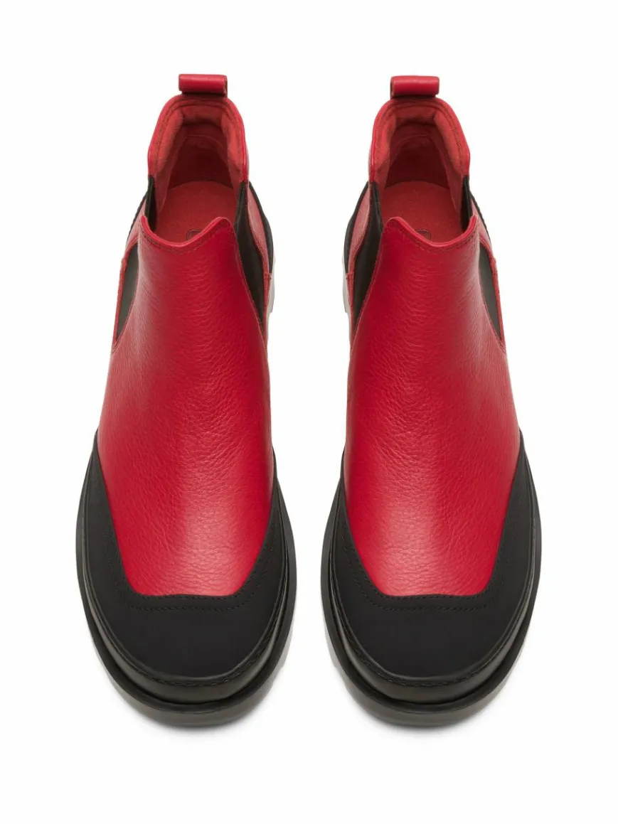 Camper Boots & Stiefeletten*Damen Stiefeletten - Brutus rot uni