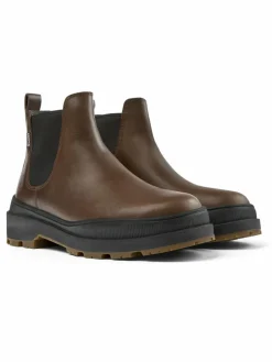Camper Boots & Stiefeletten*Damen Stiefeletten - Brutus Trek braun uni
