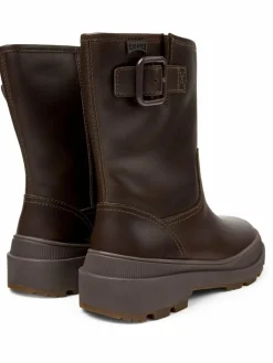 Camper Stiefel*Damen Stiefeletten - Brutus Trek braun uni