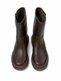 Camper Stiefel*Damen Stiefeletten - Brutus Trek braun uni