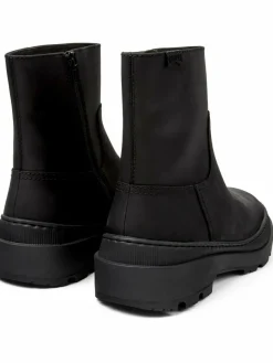 Camper Boots & Stiefeletten*Damen Stiefeletten - Brutus Trek schwarz uni