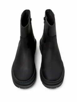 Camper Boots & Stiefeletten*Damen Stiefeletten - Brutus Trek schwarz uni