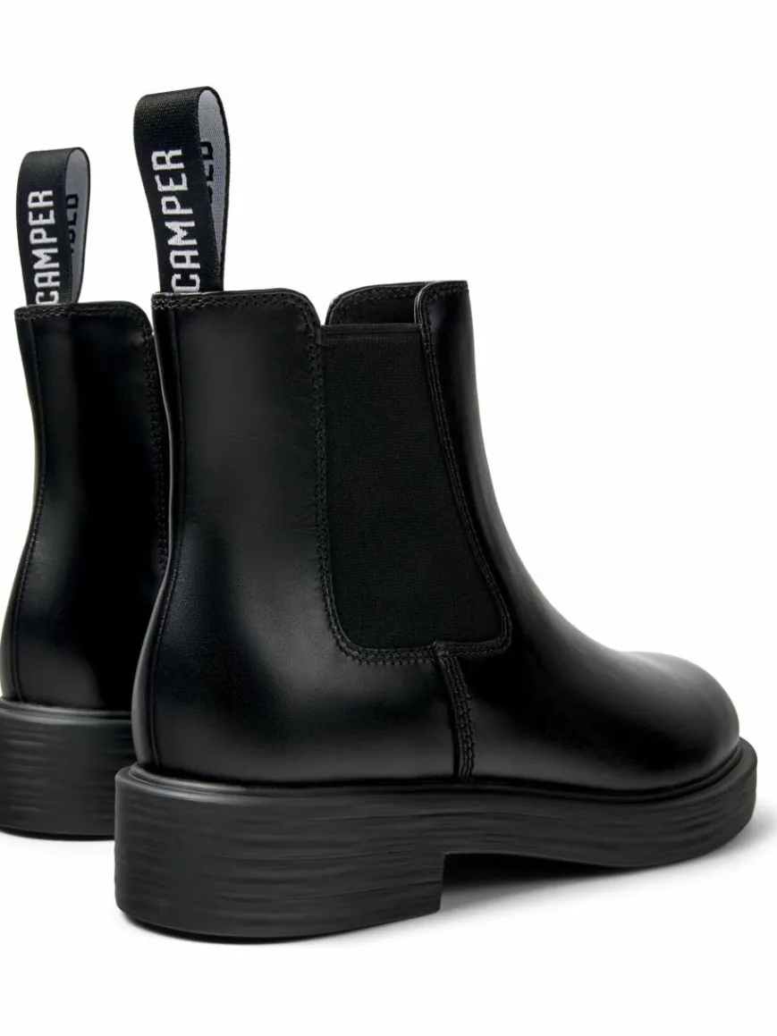 Camper Boots & Stiefeletten*Damen Stiefeletten - Dean schwarz uni