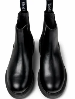 Camper Boots & Stiefeletten*Damen Stiefeletten - Dean schwarz uni