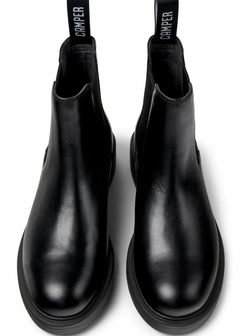 Camper Boots & Stiefeletten*Damen Stiefeletten - Dean schwarz uni