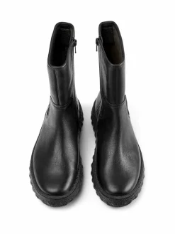 Camper Boots & Stiefeletten|Stiefel*Damen Stiefeletten - Ground schwarz uni