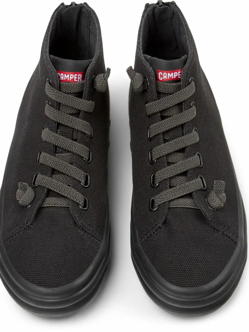 Camper Boots & Stiefeletten*Damen Stiefeletten - Hoops schwarz uni