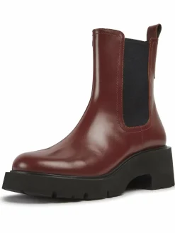 Camper Boots & Stiefeletten*Damen Stiefeletten - Milah bordeaux uni