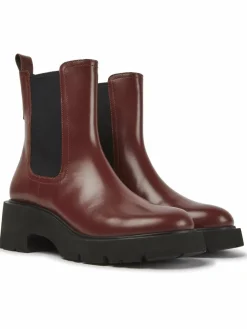 Camper Boots & Stiefeletten*Damen Stiefeletten - Milah bordeaux uni