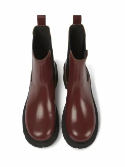 Camper Boots & Stiefeletten*Damen Stiefeletten - Milah bordeaux uni