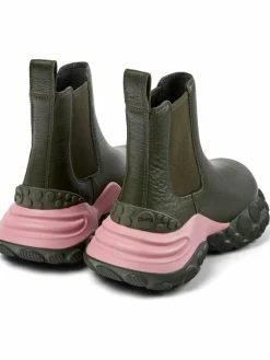 Camper Boots & Stiefeletten*Damen Stiefeletten - Pelotas Mars grün uni