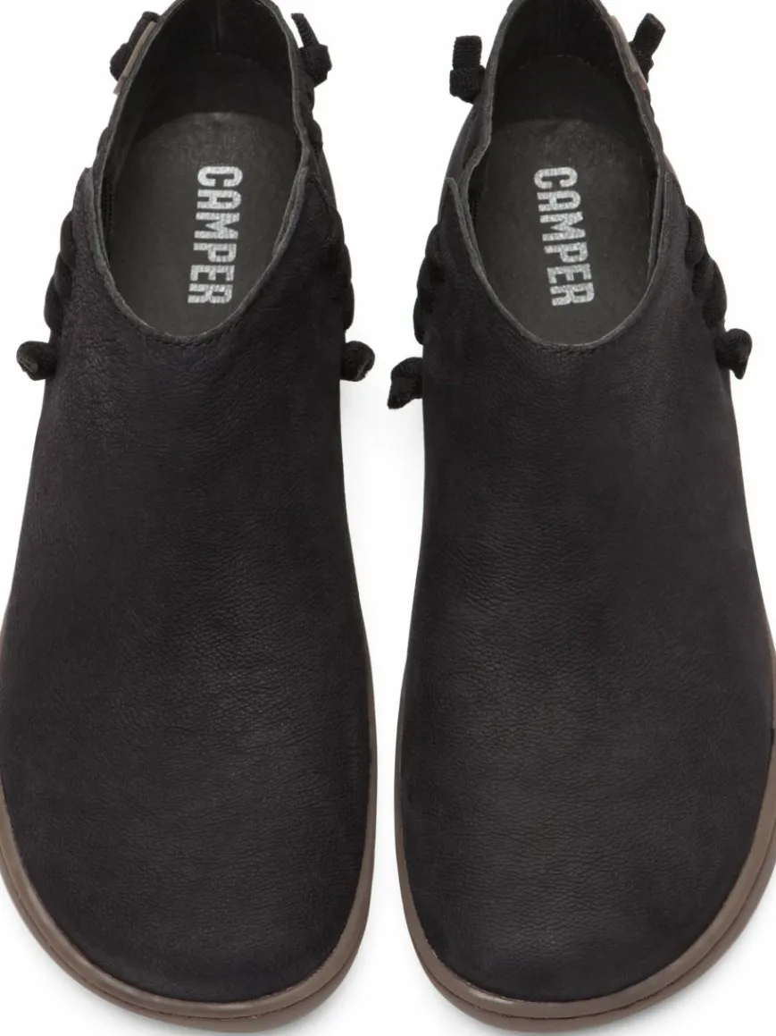 Camper Boots & Stiefeletten*Damen Stiefeletten - Peu schwarz uni