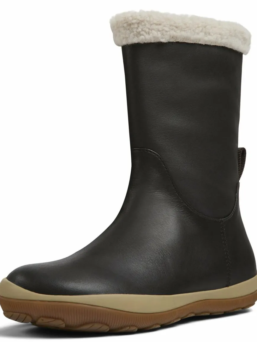 Camper Stiefel*Damen Stiefeletten - Peu Pista Gm braun uni