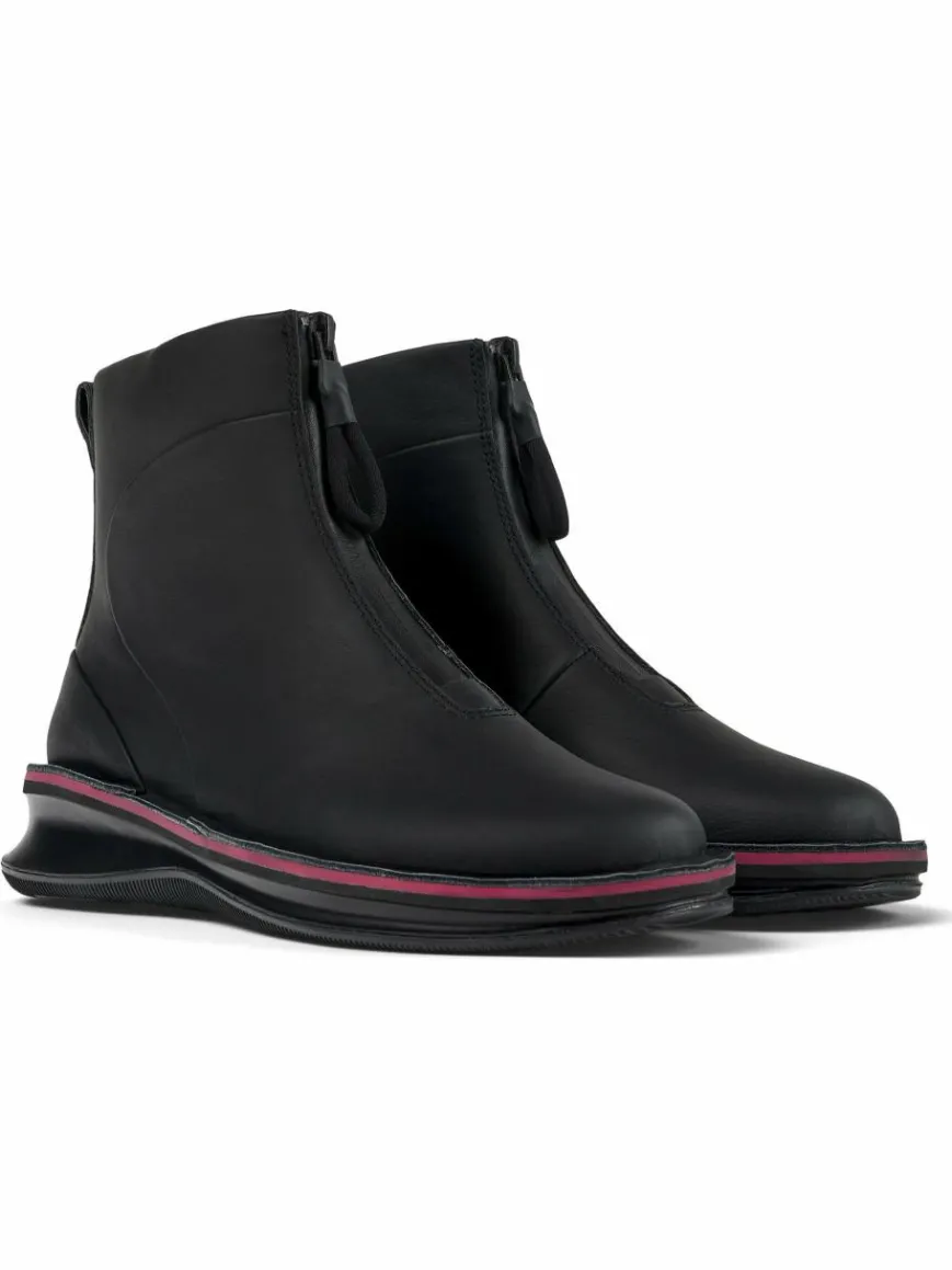 Camper Boots & Stiefeletten*Damen Stiefeletten - Rolling schwarz uni
