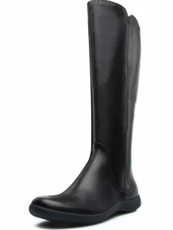 Camper Stiefel*Damen Stiefeletten - Spiral schwarz uni
