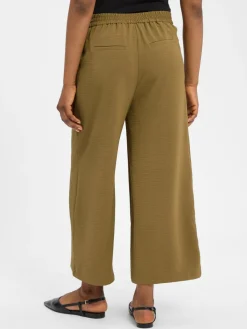 zero Hosen*Damen Stoffhose khaki uni