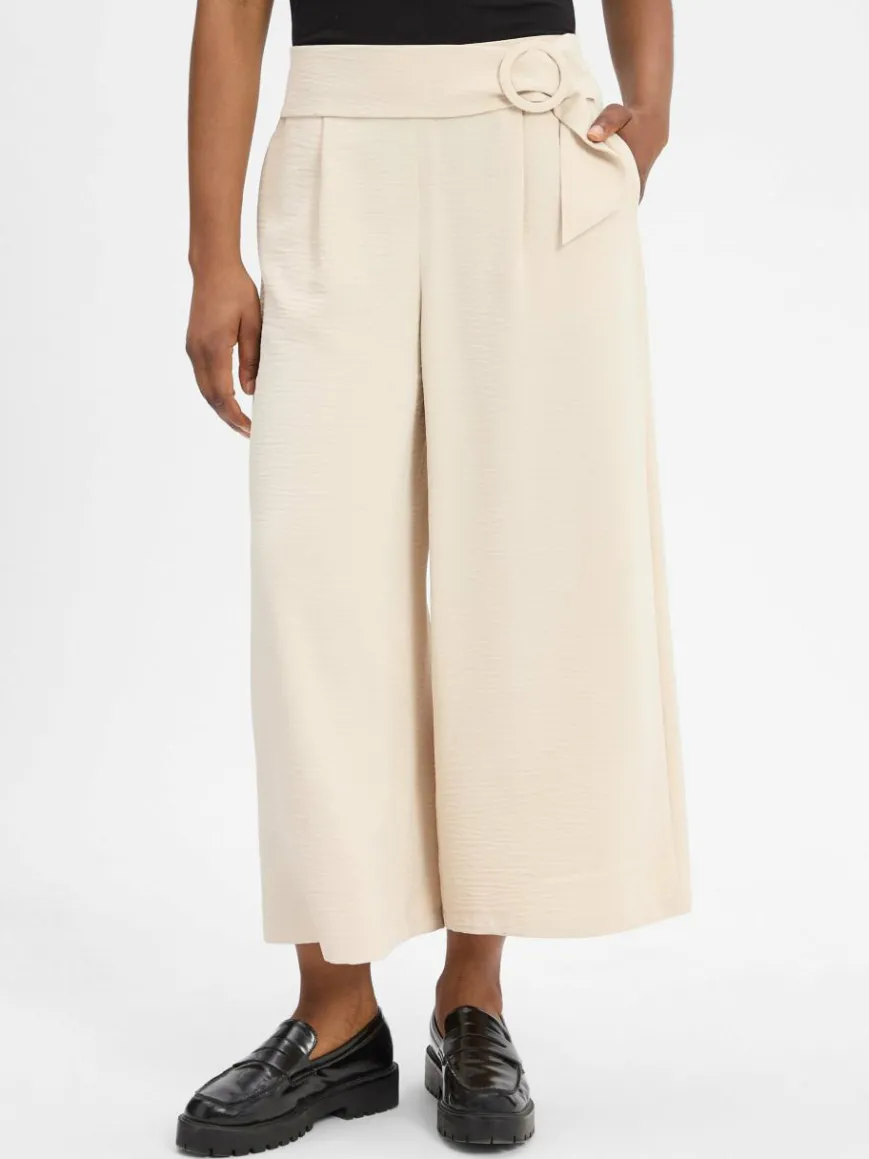 zero Hosen*Damen Stoffhose beige uni