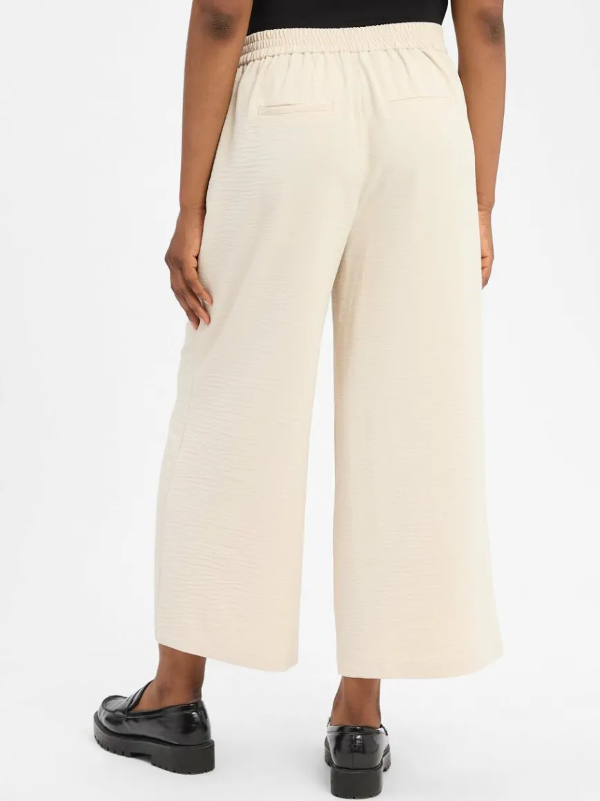 zero Hosen*Damen Stoffhose beige uni