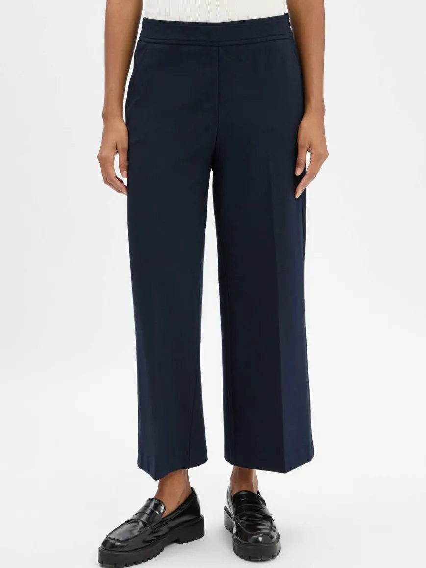 More & More Hosen*Damen Stoffhose marine uni