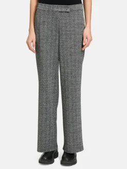 Betty & Co Hosen*Damen Stoffhose schwarz mehrfarbig gemustert