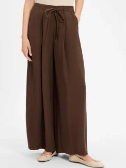 More & More Hosen*Damen Stoffhose schoko uni