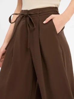 More & More Hosen*Damen Stoffhose schoko uni