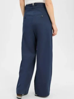 Weekend Max Mara Hosen*Damen Stoffhose - Alfeo marine uni