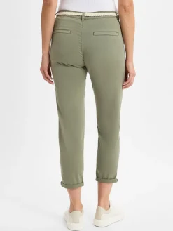 s.Oliver Hosen*Damen Stoffhose - Chino schilf uni