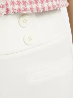 Nicowa Hosen*Damen Stoffhose - COREANA weiß uni