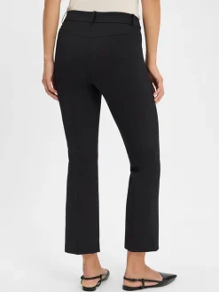 Cambio Hosen*Damen Stoffhose - Farah schwarz uni