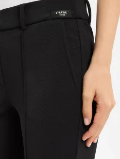 Cambio Hosen*Damen Stoffhose - Francoise schwarz uni